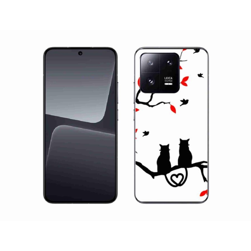 Gél borító mmCase a Xiaomi 13-hoz - macska szeretet