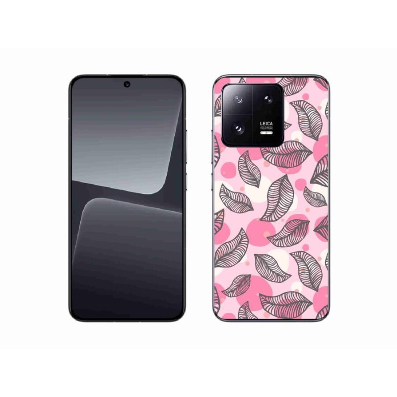 Gél borító mmCase a Xiaomi 13-hoz - rajzfilm hulló levelek