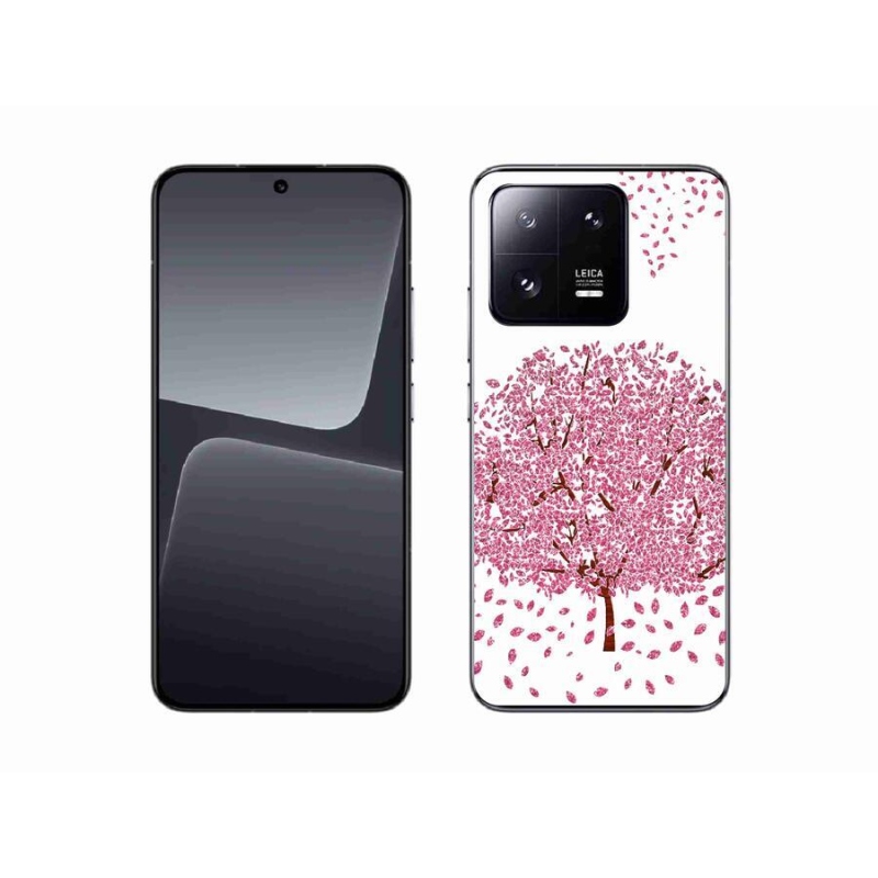 Gél borító mmCase a Xiaomi 13-hoz - rajzfilmfa levelekkel