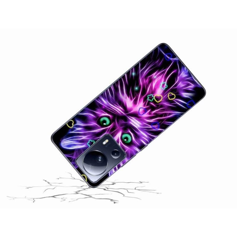 Gél borítás mmCase a Xiaomi 13 Lite-hoz - absztrakt macska