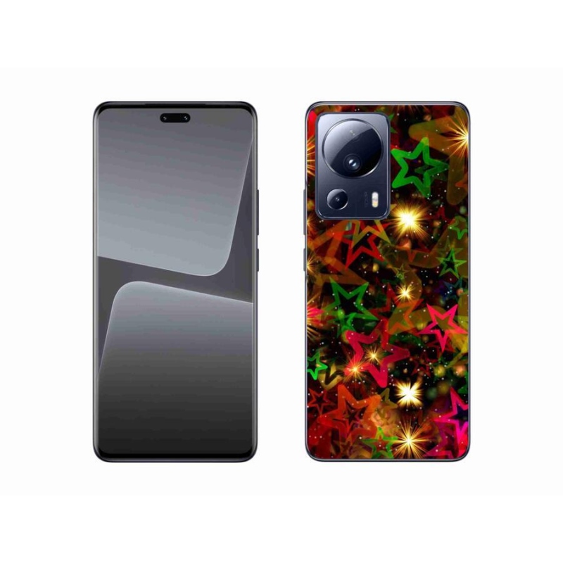 Gél borítás mmCase a Xiaomi 13 Lite-hoz - színes csillagok