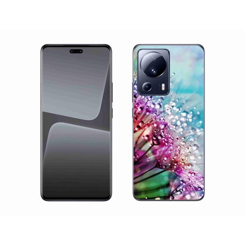 Gél borítás mmCase a Xiaomi 13 Lite-hoz - színes virágok