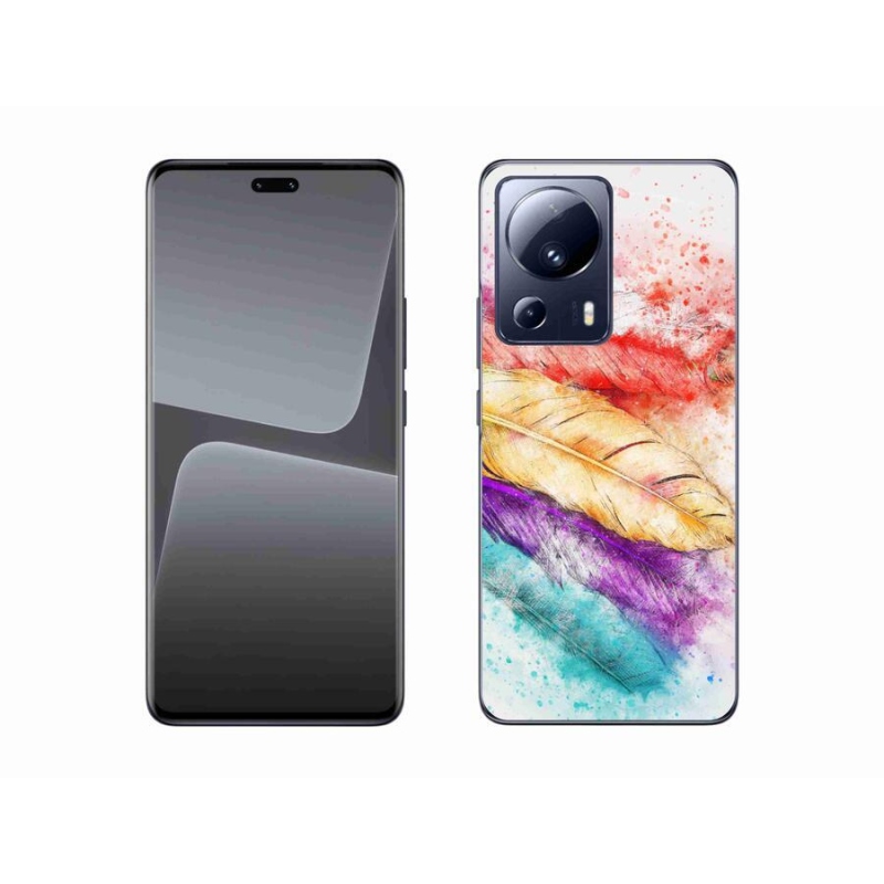 Gél borítás mmCase a Xiaomi 13 Lite számára - színes tollak