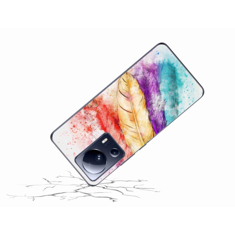 Gél borítás mmCase a Xiaomi 13 Lite számára - színes tollak