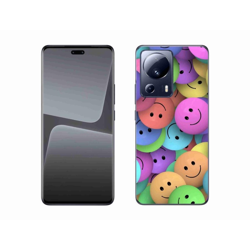 Gél borítás mmCase a Xiaomi 13 Lite-hoz - színes smiley-k