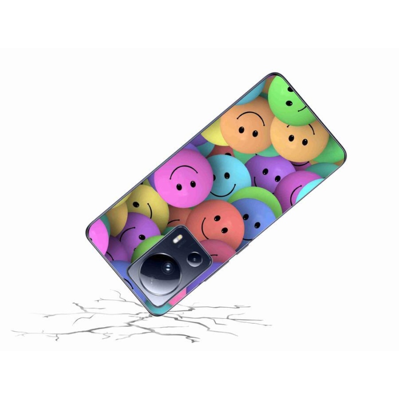 Gél borítás mmCase a Xiaomi 13 Lite-hoz - színes smiley-k