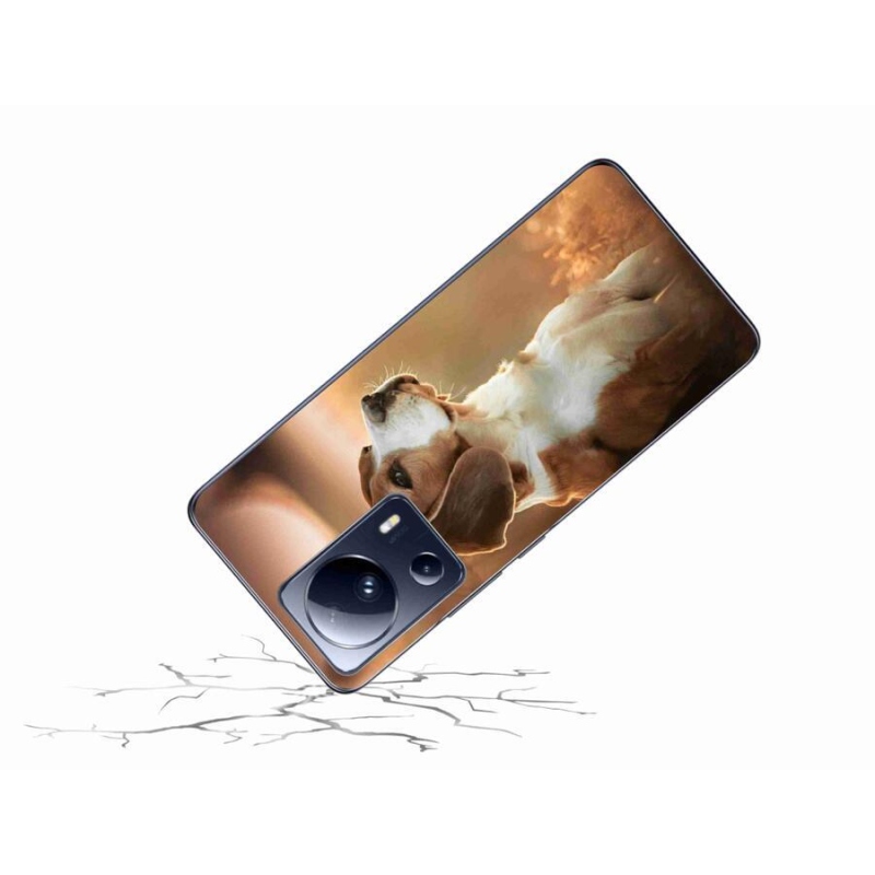 Gél borítás mmCase a Xiaomi 13 Lite készülékhez - bézs színű