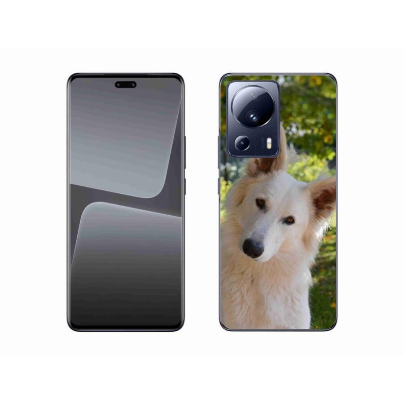 Gél borítás mmCase a Xiaomi 13 Lite-hoz - fehér svájci juhász 1