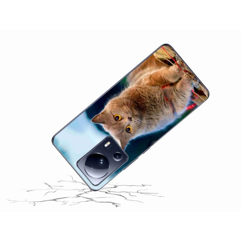 Gél borítás mmCase a Xiaomi 13 Lite készülékhez - brit kék 2