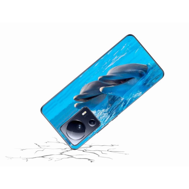 Gél borítás mmCase a Xiaomi 13 Lite-hoz - delfinek
