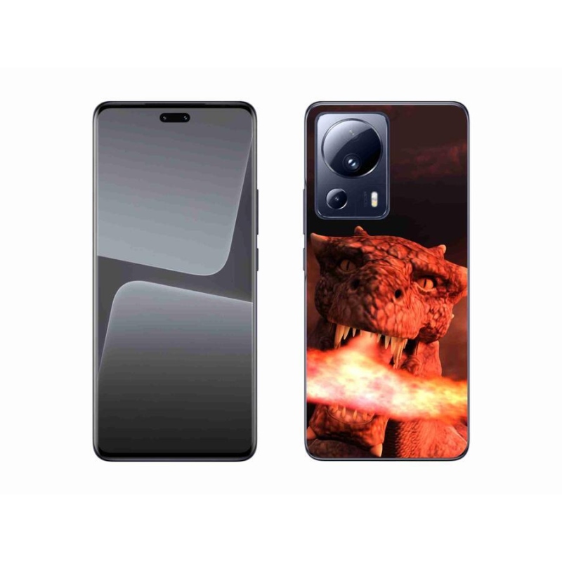Gél borítás mmCase a Xiaomi 13 Lite készülékhez - sárkány