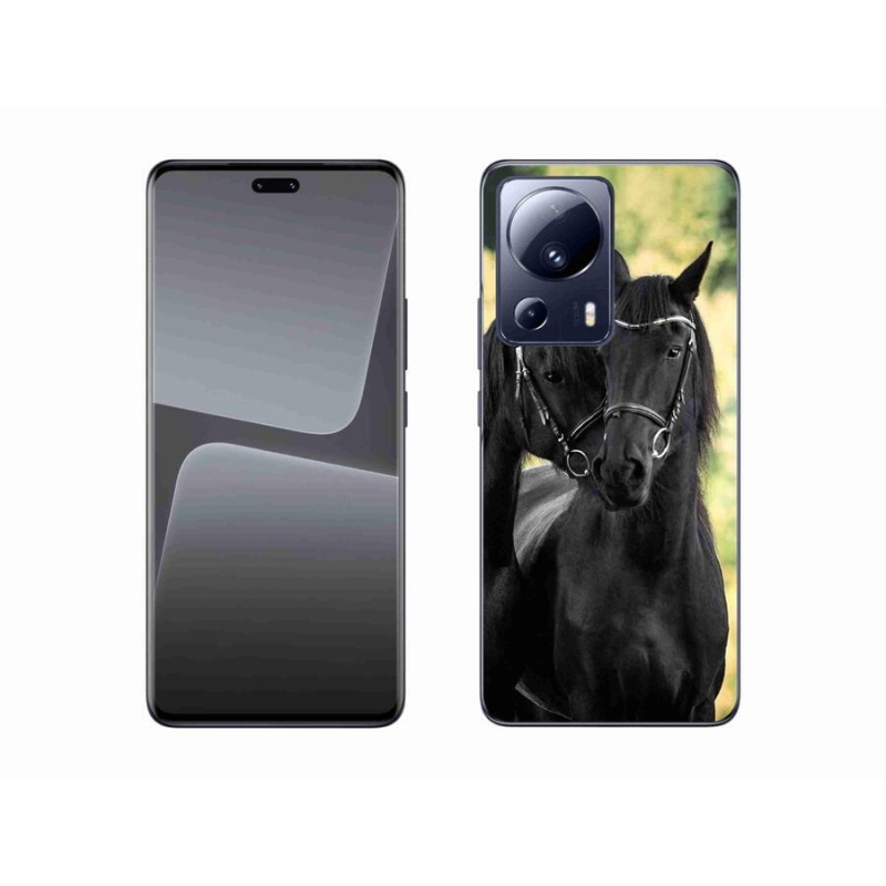 Gél borítás mmCase a Xiaomi 13 Lite-hoz - két fekete ló