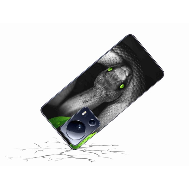 Gél borítás mmCase a Xiaomi 13 Lite készülékhez - kígyó