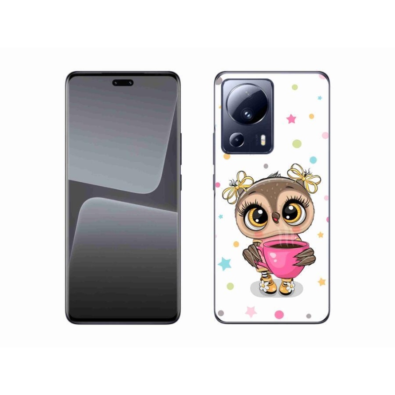 Gél borítás mmCase a Xiaomi 13 Lite-hoz - rajzfilm bagoly