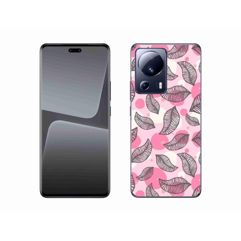 Gél borítás mmCase a Xiaomi 13 Lite-hoz - rajzfilmes hulló levelek