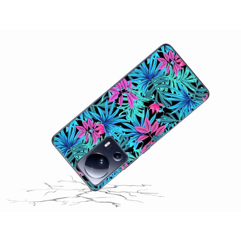 Gél borítás mmCase a Xiaomi 13 Lite-hoz - virágok 3