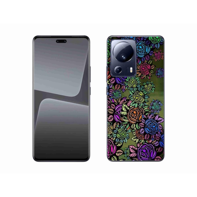 Gél borítás mmCase a Xiaomi 13 Lite-hoz - virágok 6