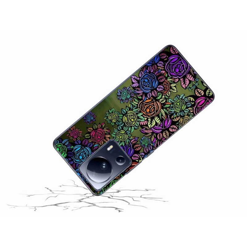 Gél borítás mmCase a Xiaomi 13 Lite-hoz - virágok 6