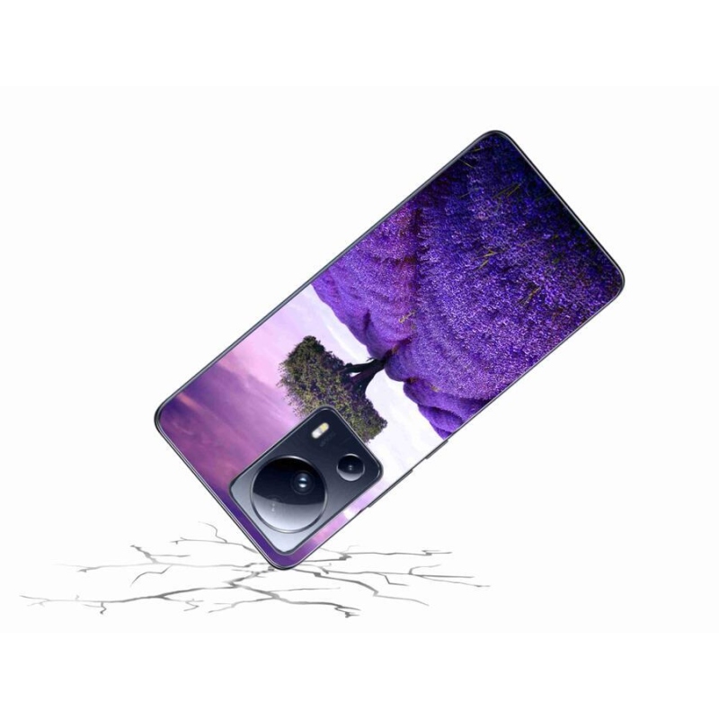 Gél borítás mmCase a Xiaomi 13 Lite készülékhez - levendula rét