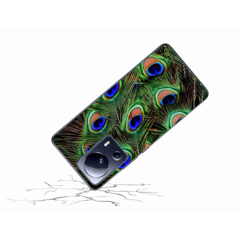 Zselés borítás mmCase a Xiaomi 13 Lite-hoz - pávatoll
