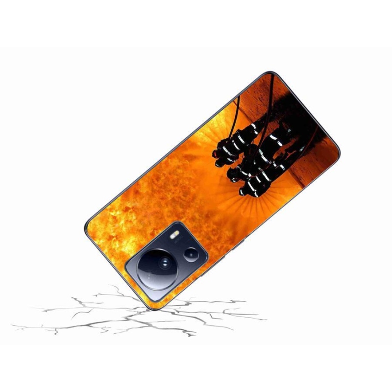 Gél borítás mmCase a Xiaomi 13 Lite-hoz - tűz