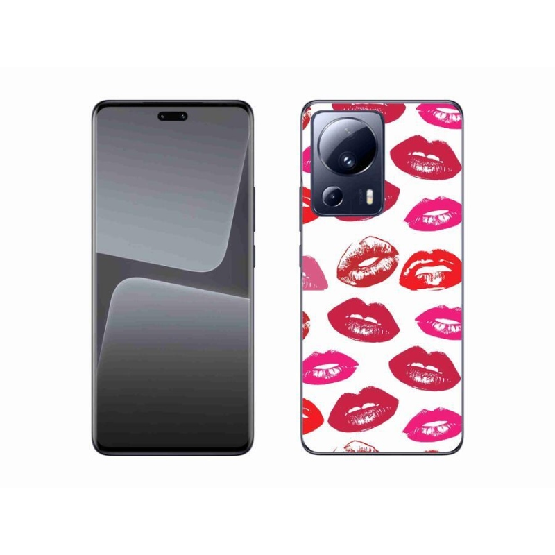 Gél borítás mmCase a Xiaomi 13 Lite készülékhez - ajkak