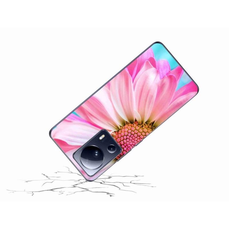 Gél borítás mmCase a Xiaomi 13 Lite-hoz - rózsaszín virág