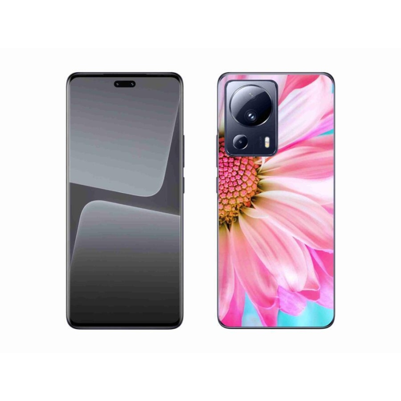 Gél borítás mmCase a Xiaomi 13 Lite-hoz - rózsaszín virág