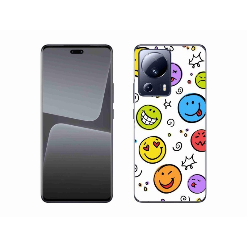 Gél borítás mmCase a Xiaomi 13 Lite-hoz - smiley-k