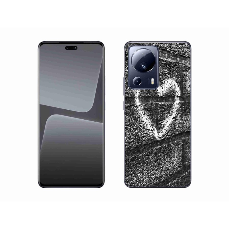 Gél borítás mmCase a Xiaomi 13 Lite-hoz - szív a falon