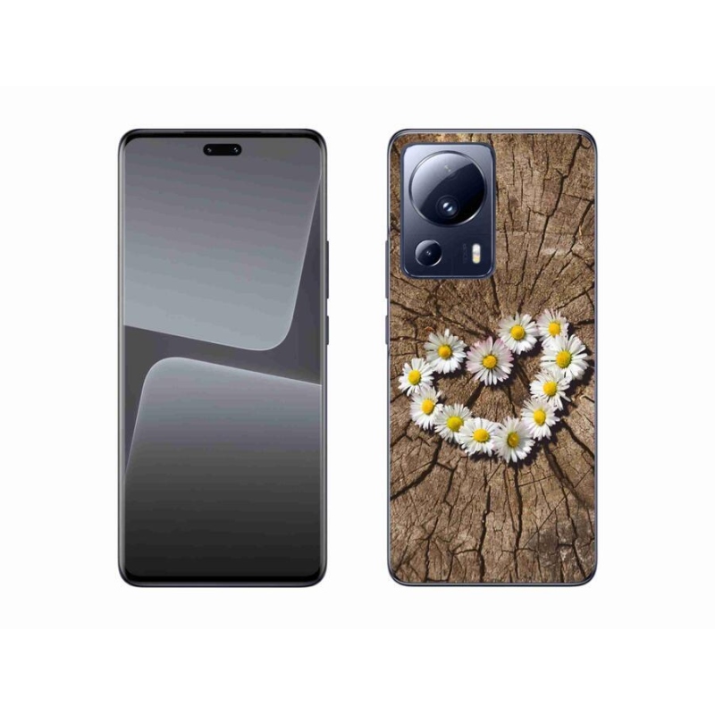 Gél borítás mmCase a Xiaomi 13 Lite-hoz - százszorszépek szíve