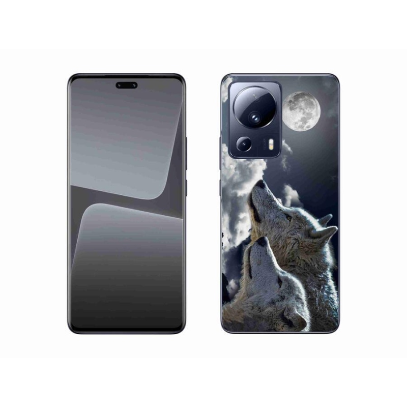 Gél borítás mmCase a Xiaomi 13 Lite-hoz - farkasok
