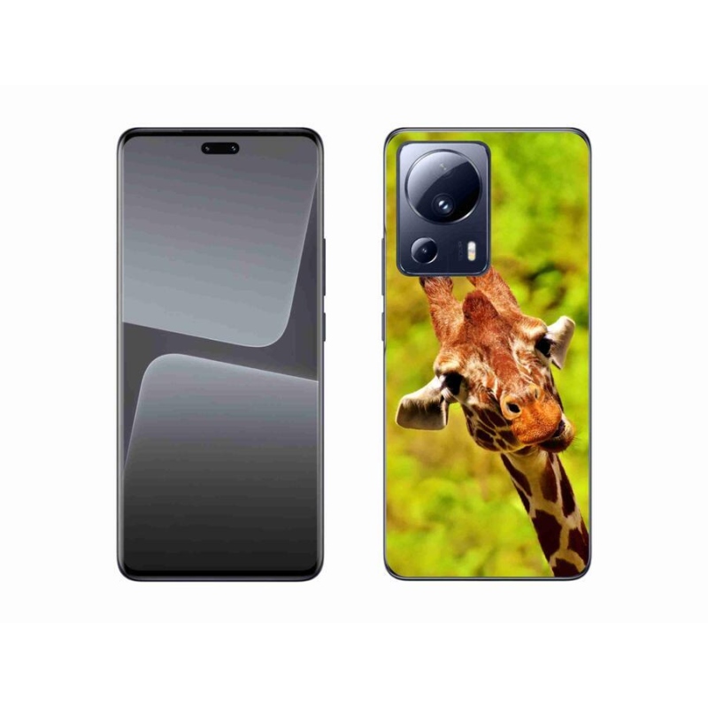 Gél borítás mmCase a Xiaomi 13 Lite-hoz - zsiráf