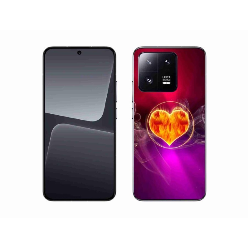Gél borítás mmCase a Xiaomi 13-hoz - tüzes szív