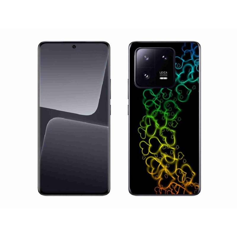 Gél borítás mmCase a Xiaomi 13 Pro-hoz - színes szívek
