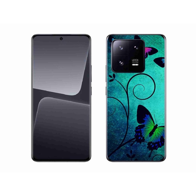 Gél borítás mmCase a Xiaomi 13 Pro számára - színes pillangók