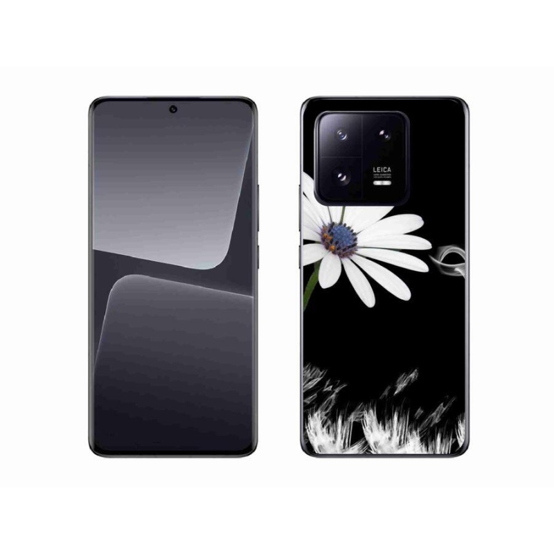 Gél borítás mmCase a Xiaomi 13 Pro-hoz - fehér virág