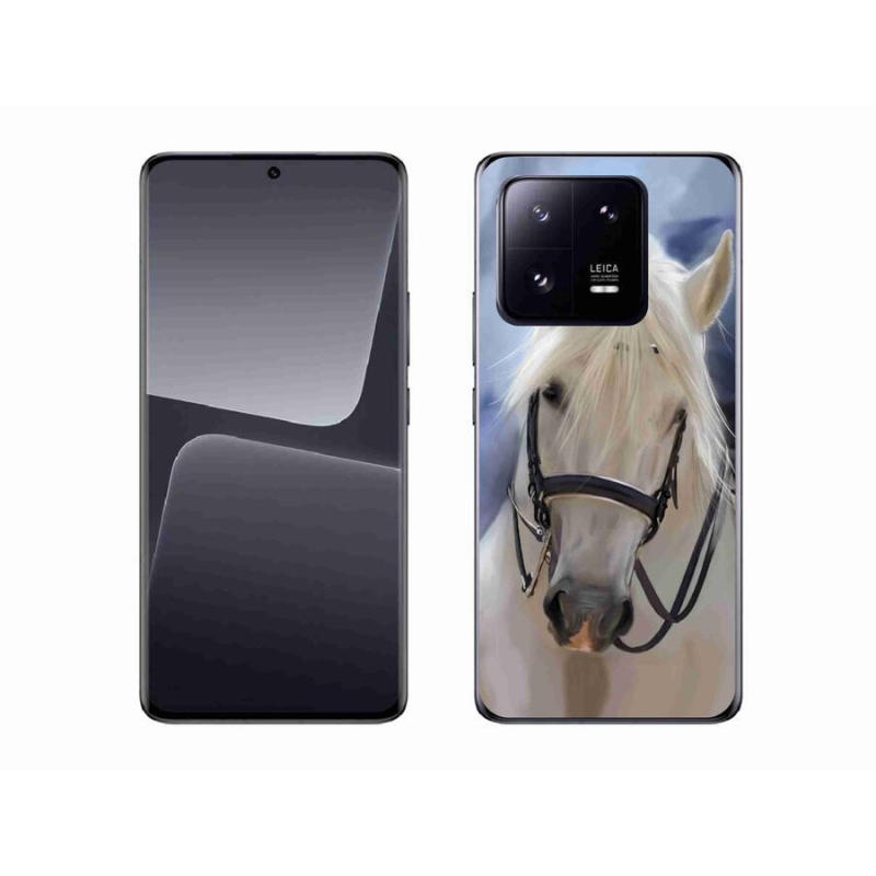 Gél borítás mmCase a Xiaomi 13 Pro-hoz - fehér ló