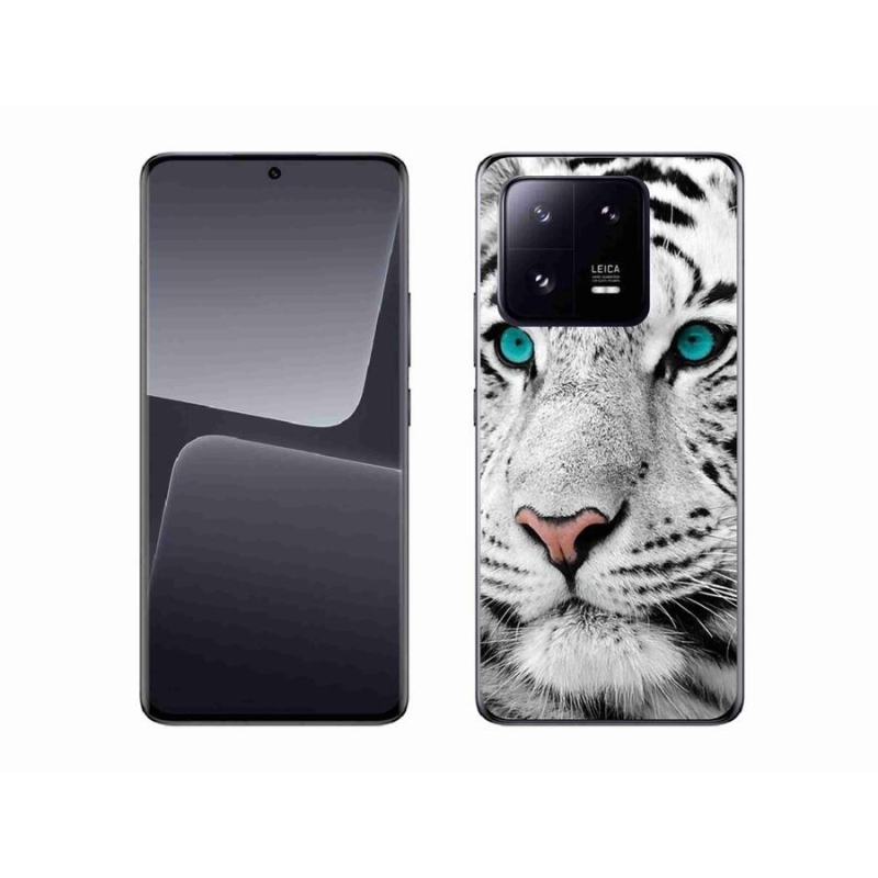 Gél borítás mmCase a Xiaomi 13 Pro-hoz - fehér tigris