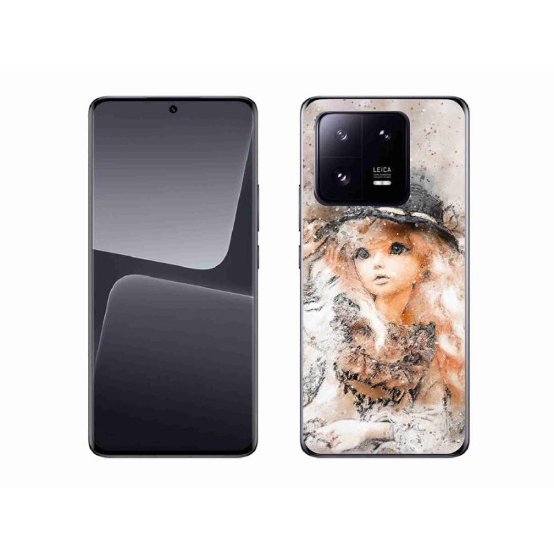 Gél borítás mmCase a Xiaomi 13 Pro-hoz - lány kalapban