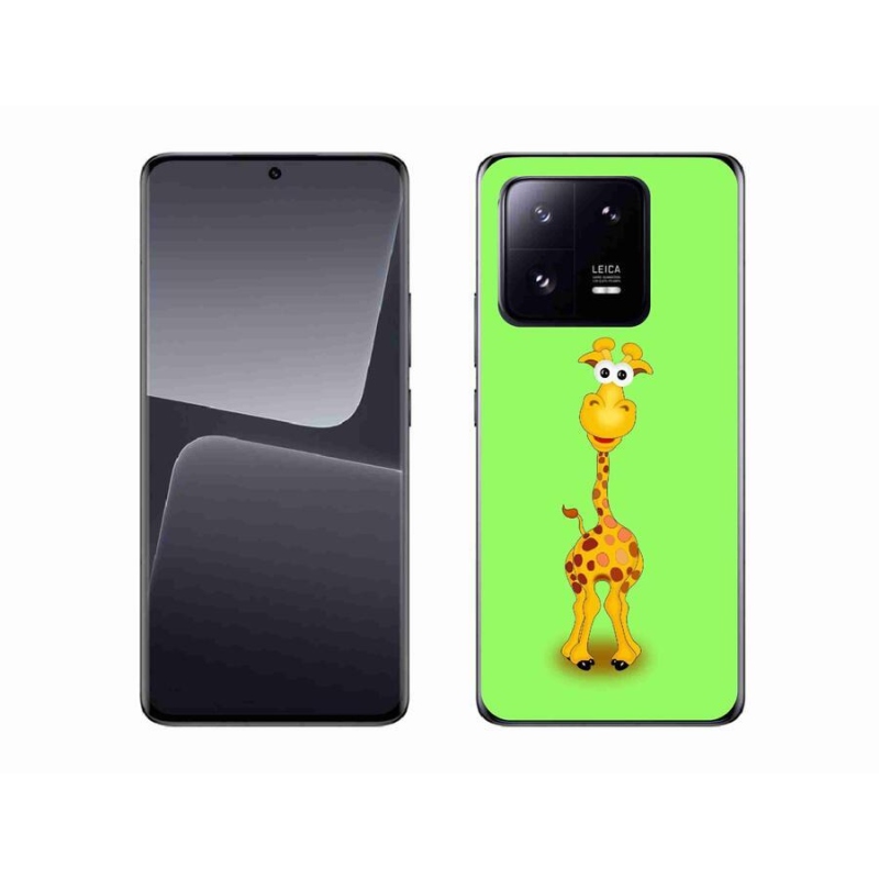 Gél borítás mmCase a Xiaomi 13 Pro-hoz - rajzfilm zsiráf