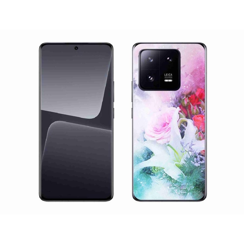 Gél borítás mmCase a Xiaomi 13 Pro-hoz - virágok 4