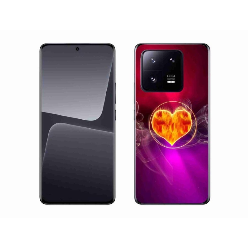 Gél borítás mmCase a Xiaomi 13 Pro számára - tüzes szív