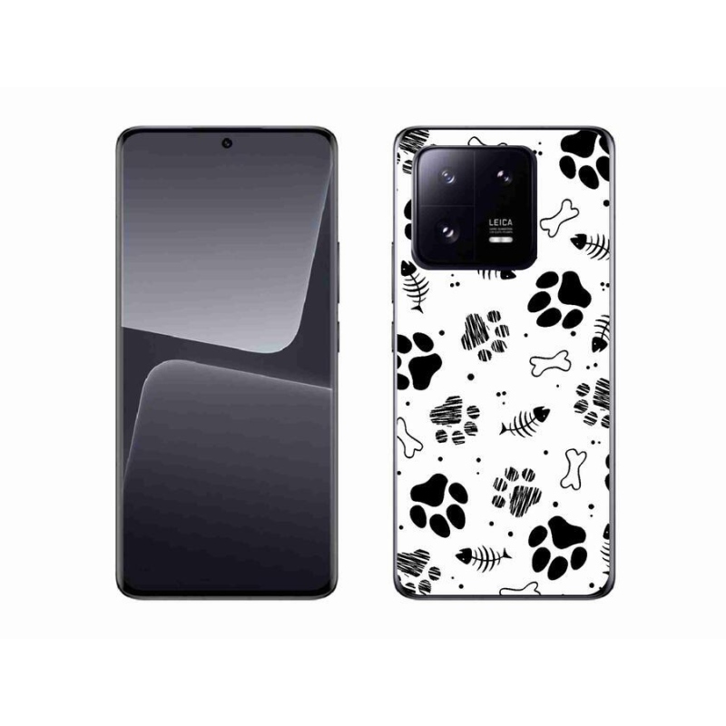 Gél borítás mmCase a Xiaomi 13 Pro-hoz - kutyamancsok 1