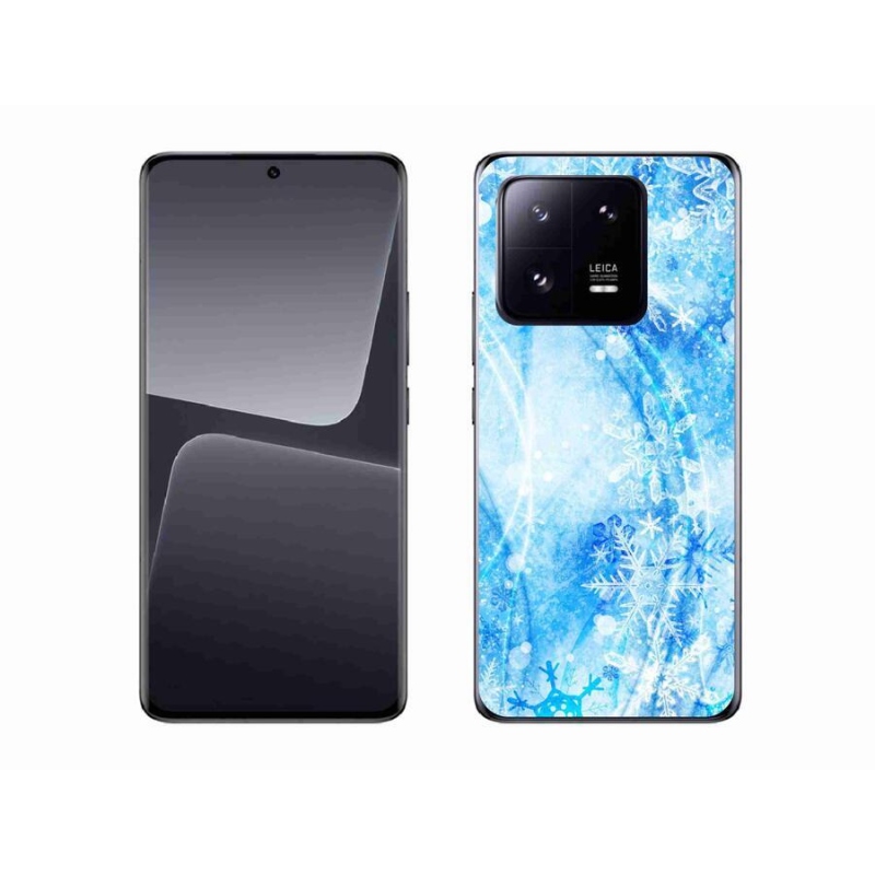 Gél borítás mmCase a Xiaomi 13 Pro-hoz - hópelyhek