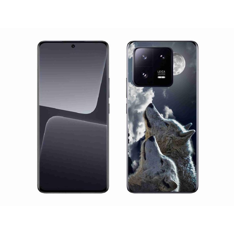 Gél borítás mmCase a Xiaomi 13 Pro-hoz - farkasok