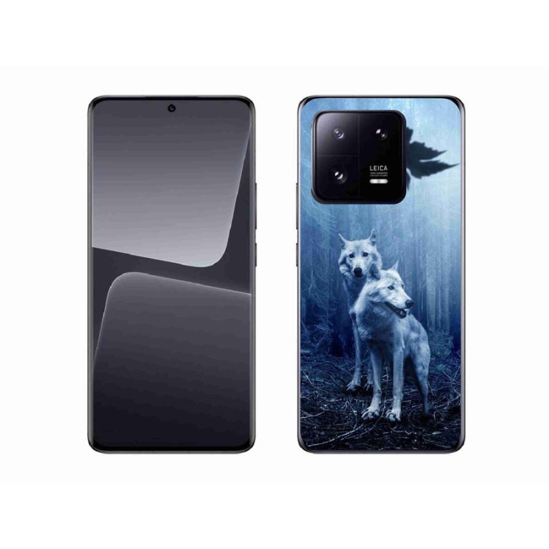 Gél borítás mmCase a Xiaomi 13 Pro-hoz - farkasok az erdőben