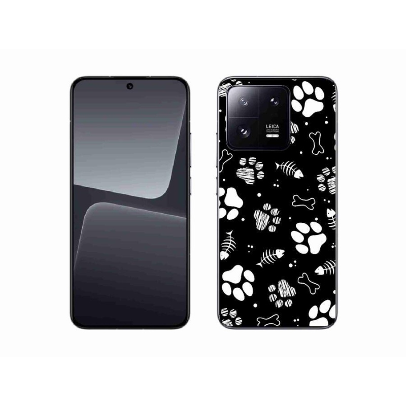 Gél borítás mmCase a Xiaomi 13-hoz - kutyamancsok