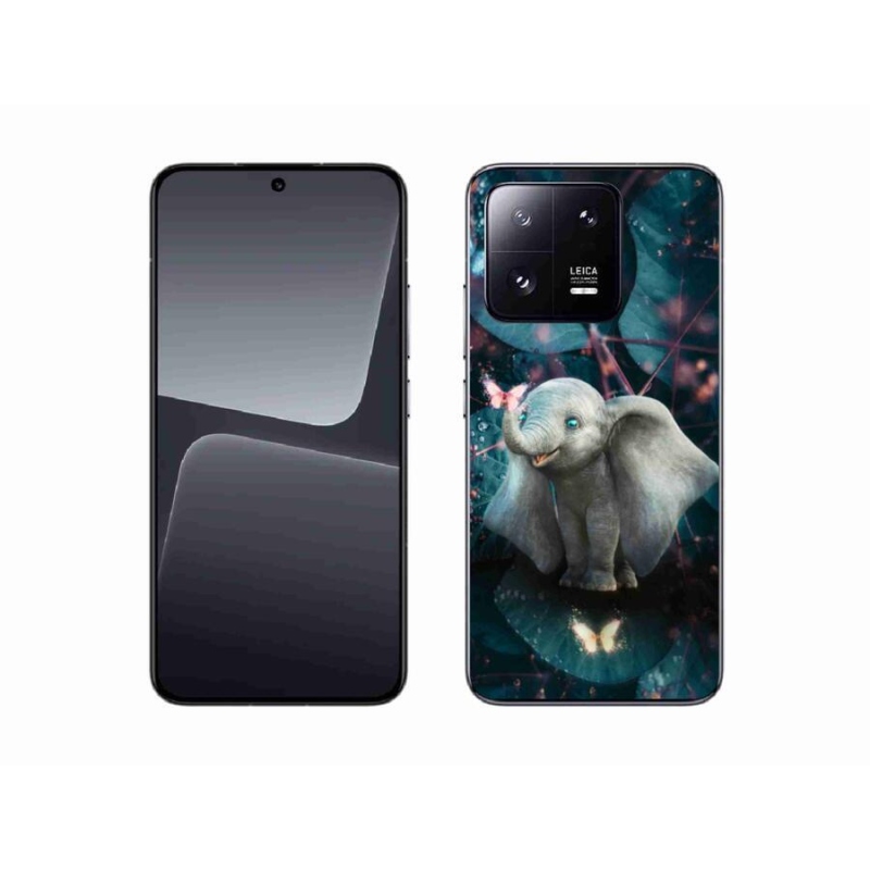 Gél borító mmCase a Xiaomi 13-hoz - aranyos elefánt