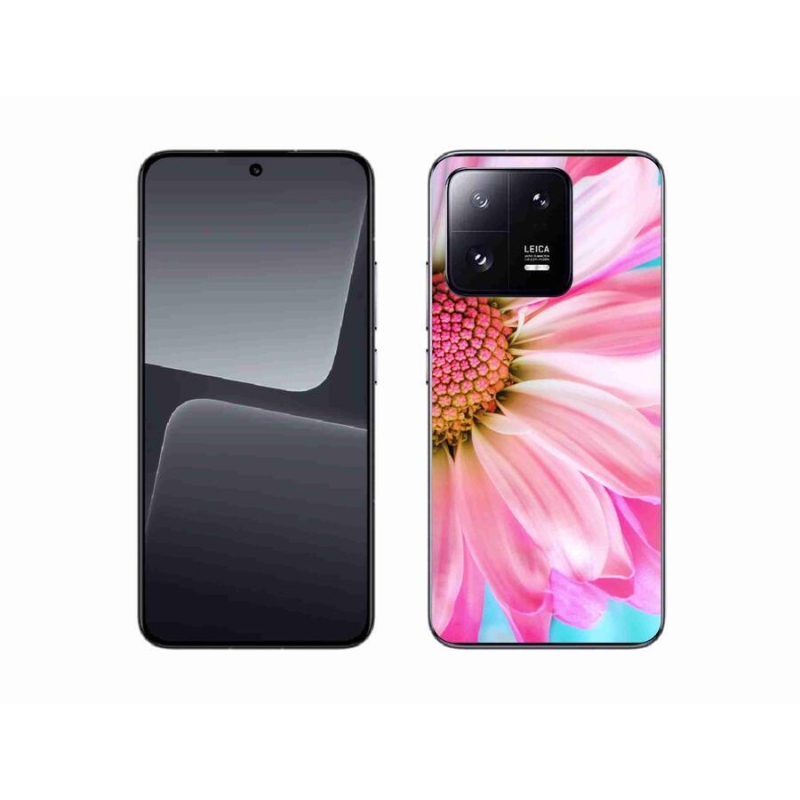 Gél borítás mmCase a Xiaomi 13-hoz - rózsaszín virág